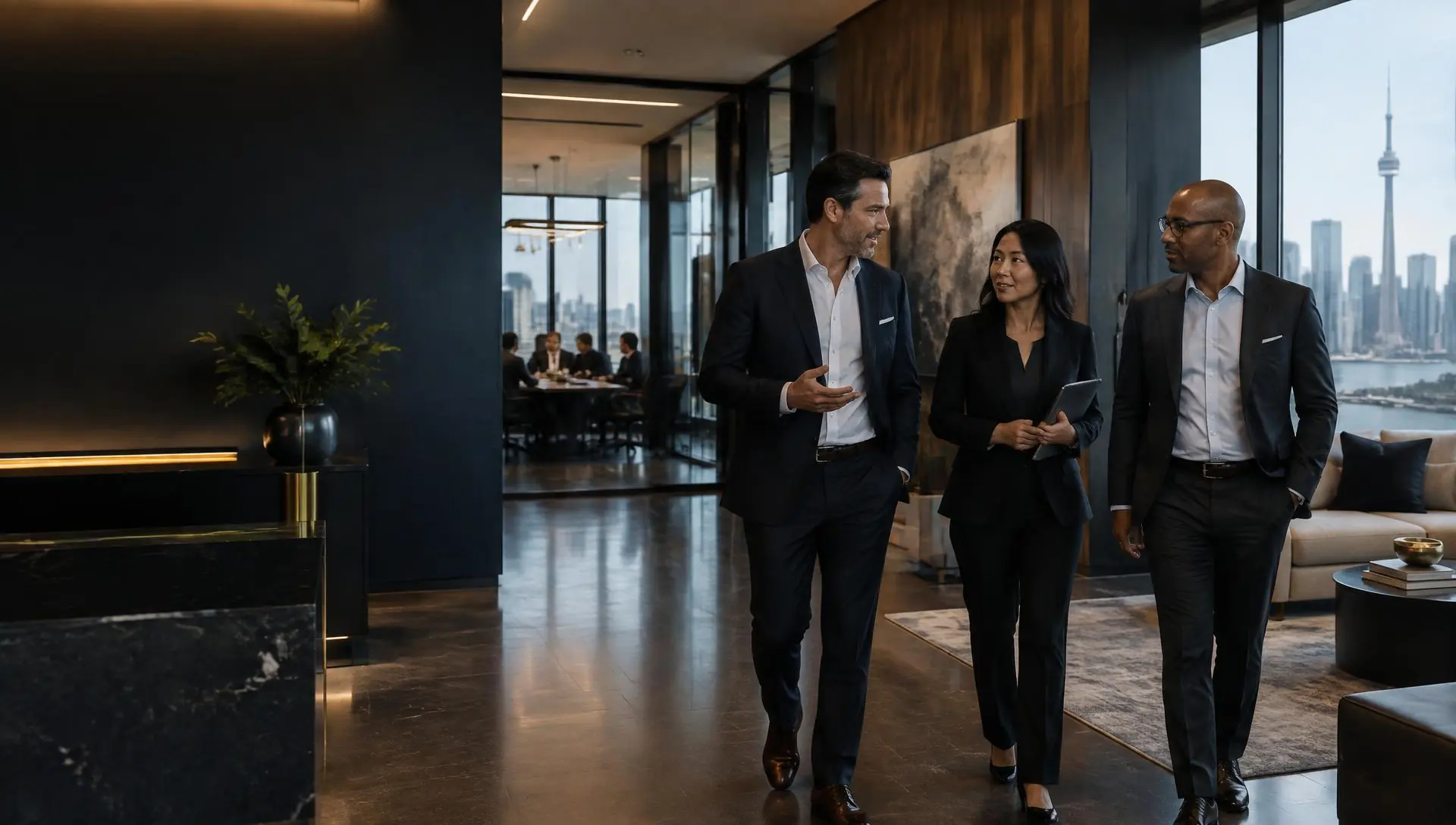 About Accure specialists collaborating on enterprise delivery